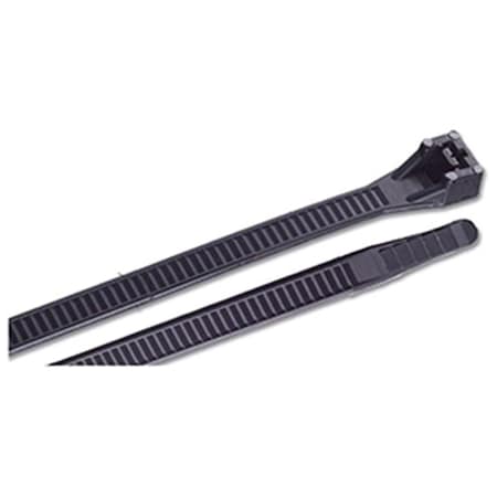 Ideal Cable Tie, 14 in L, Black, Nylon, 120 lb Strength 131-B-14-120-0-L